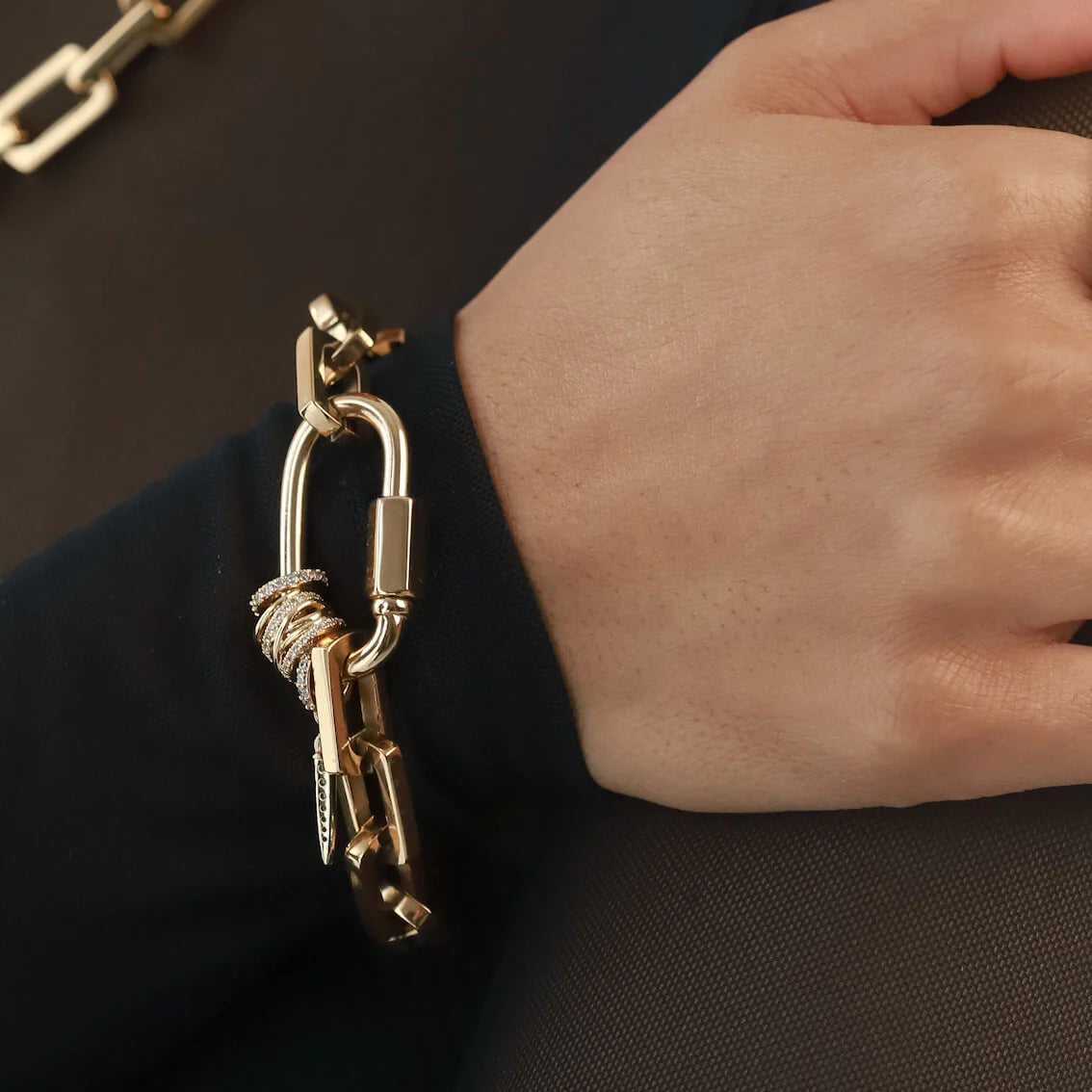Luxe Link Charm Bracelet