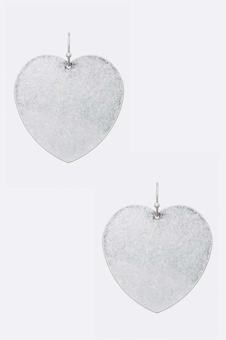 Silver earrings