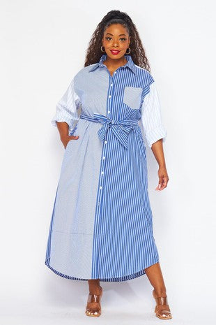 Button Down Stripes