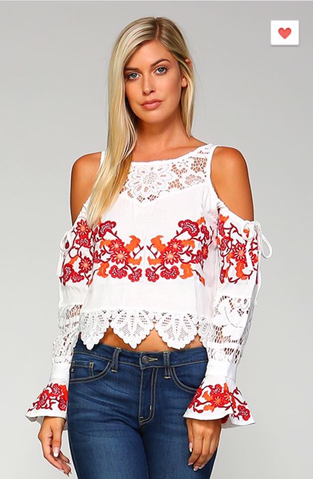 Rose top.