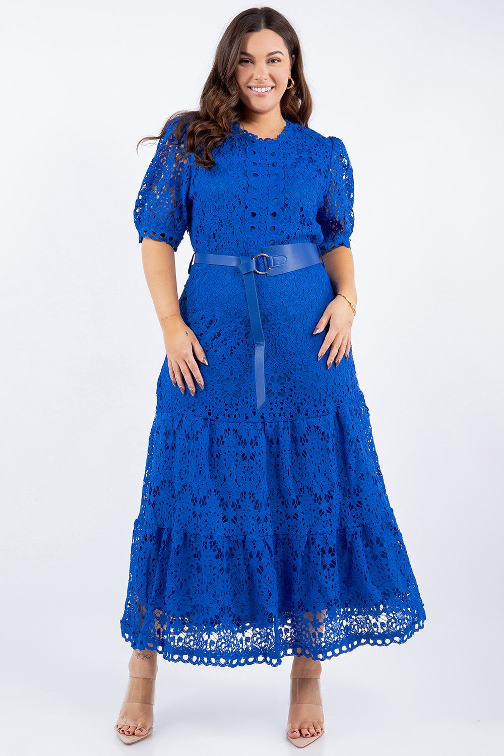 Lacy royal blue