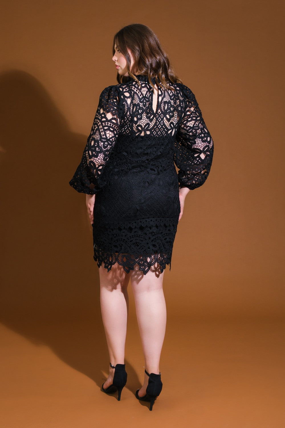 Black L Lace P