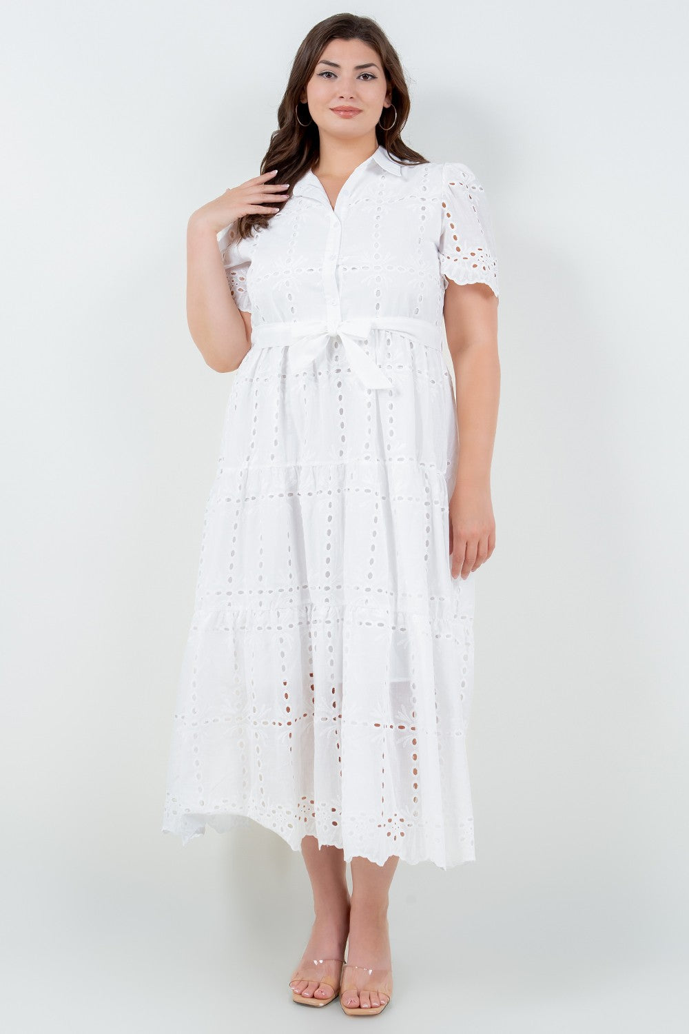 Eyelet White