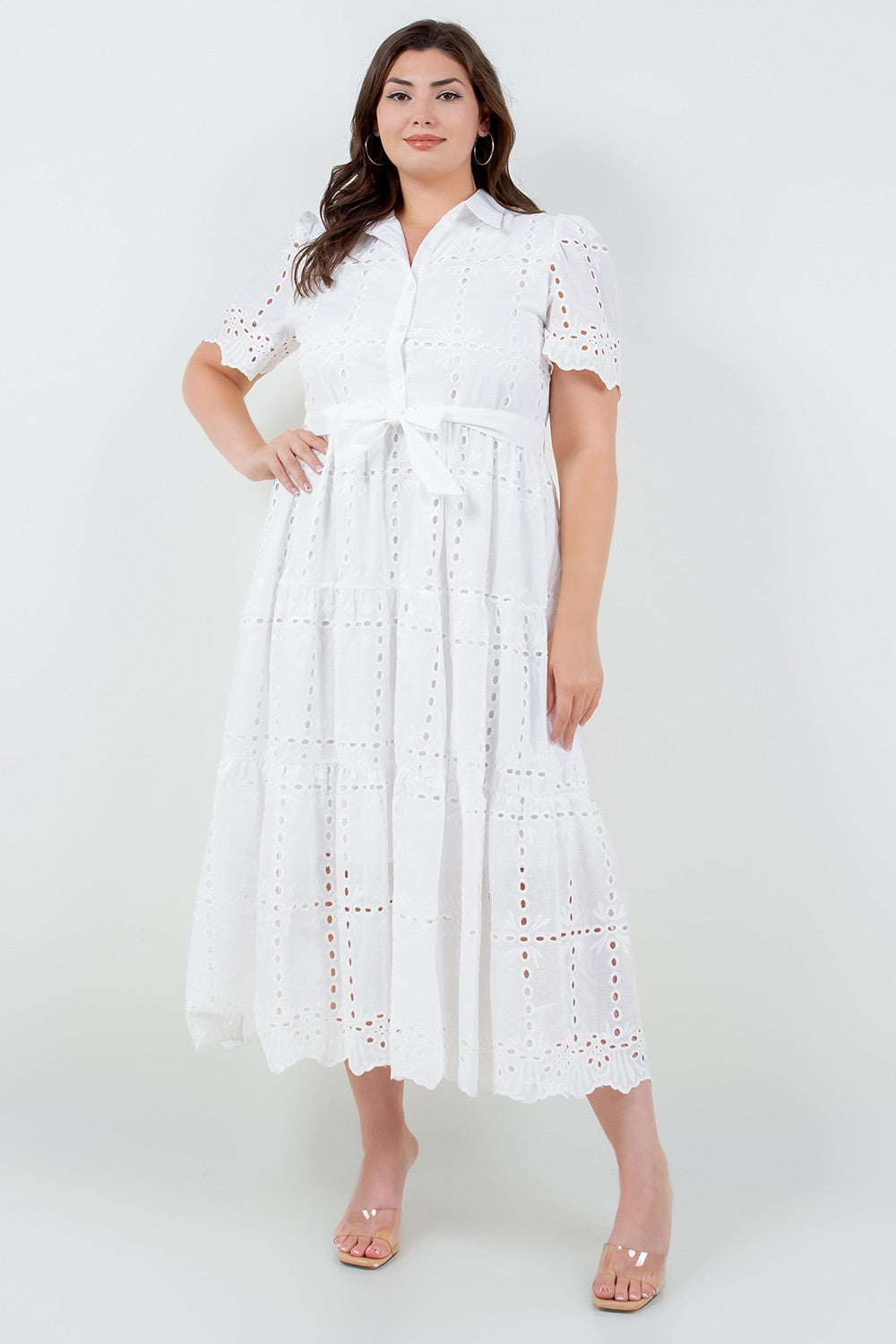 Eyelet White