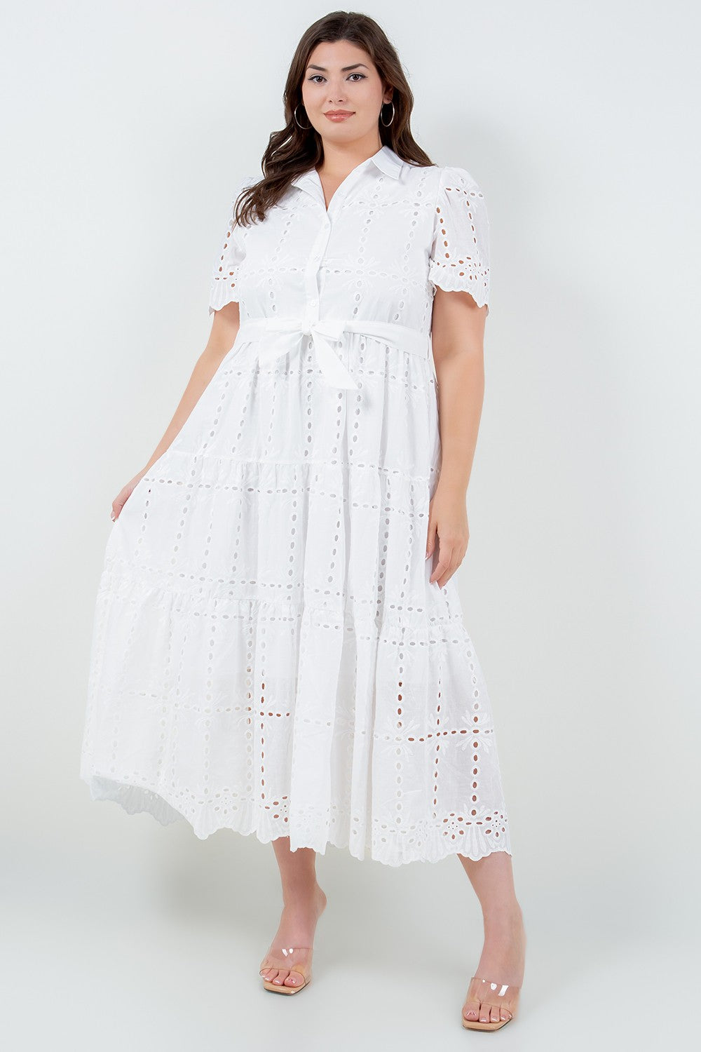 Eyelet White