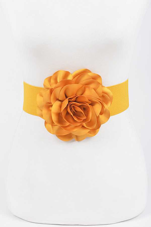 Golden flower belt