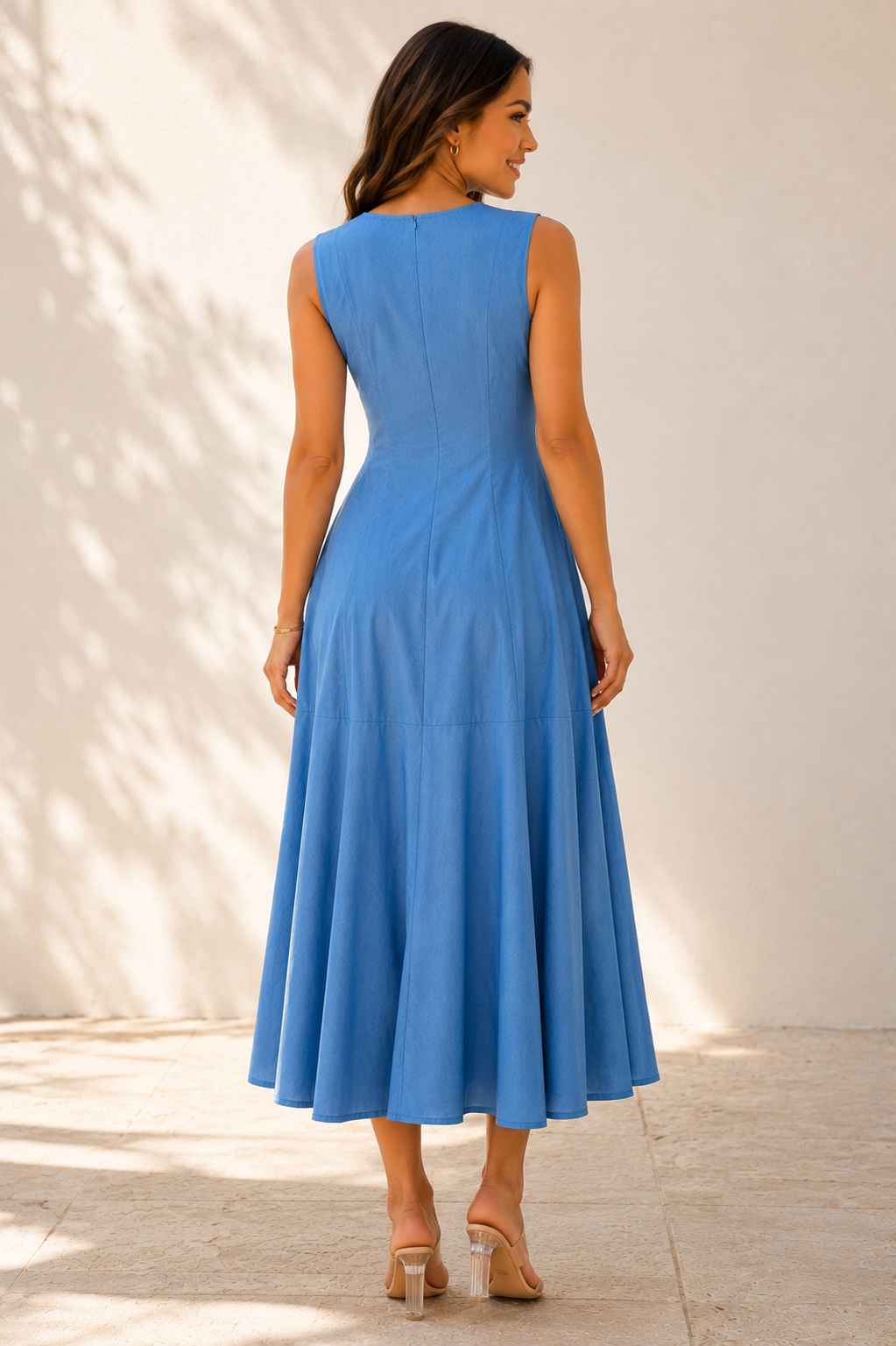 Bluebell Breeze Midi Dress