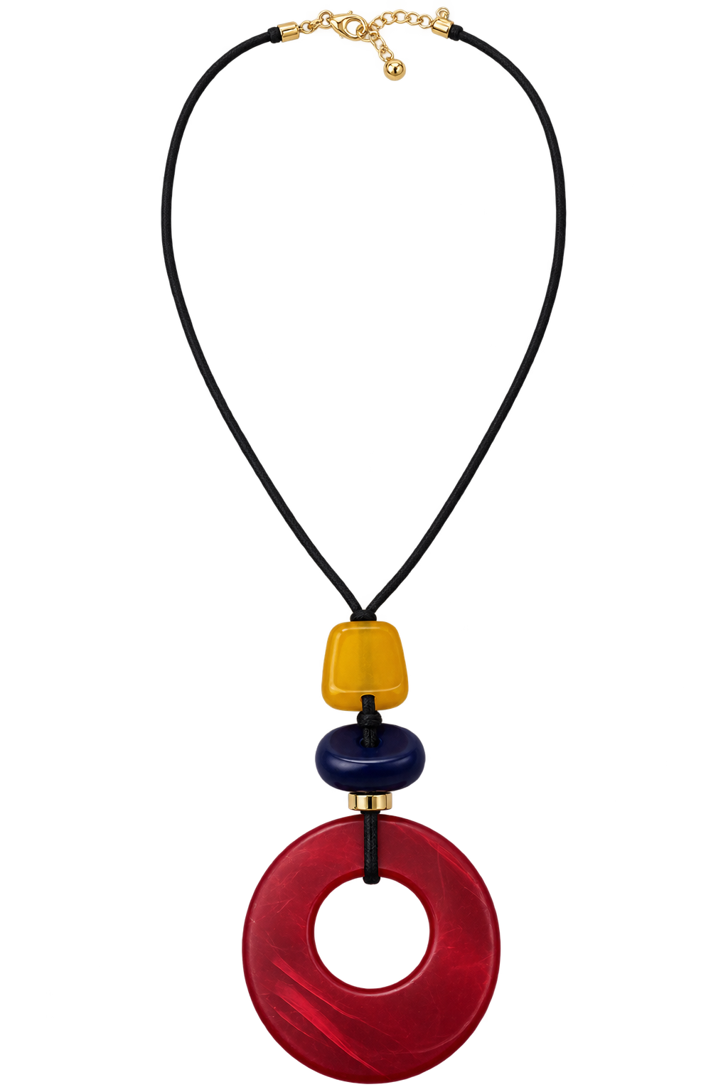 Modern Muse Geometric Long Necklace