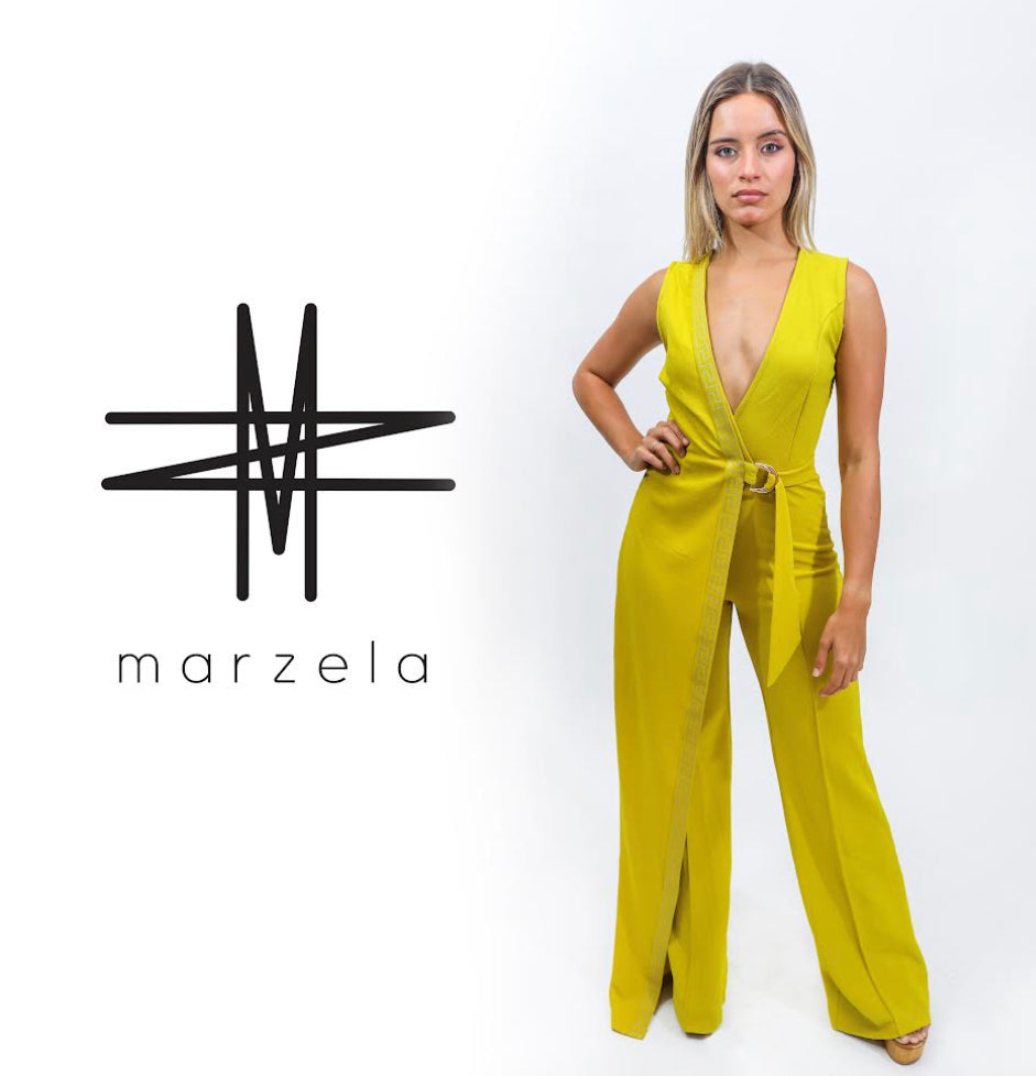 Lime jumpsuit