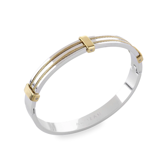 Golden Wire Cuff