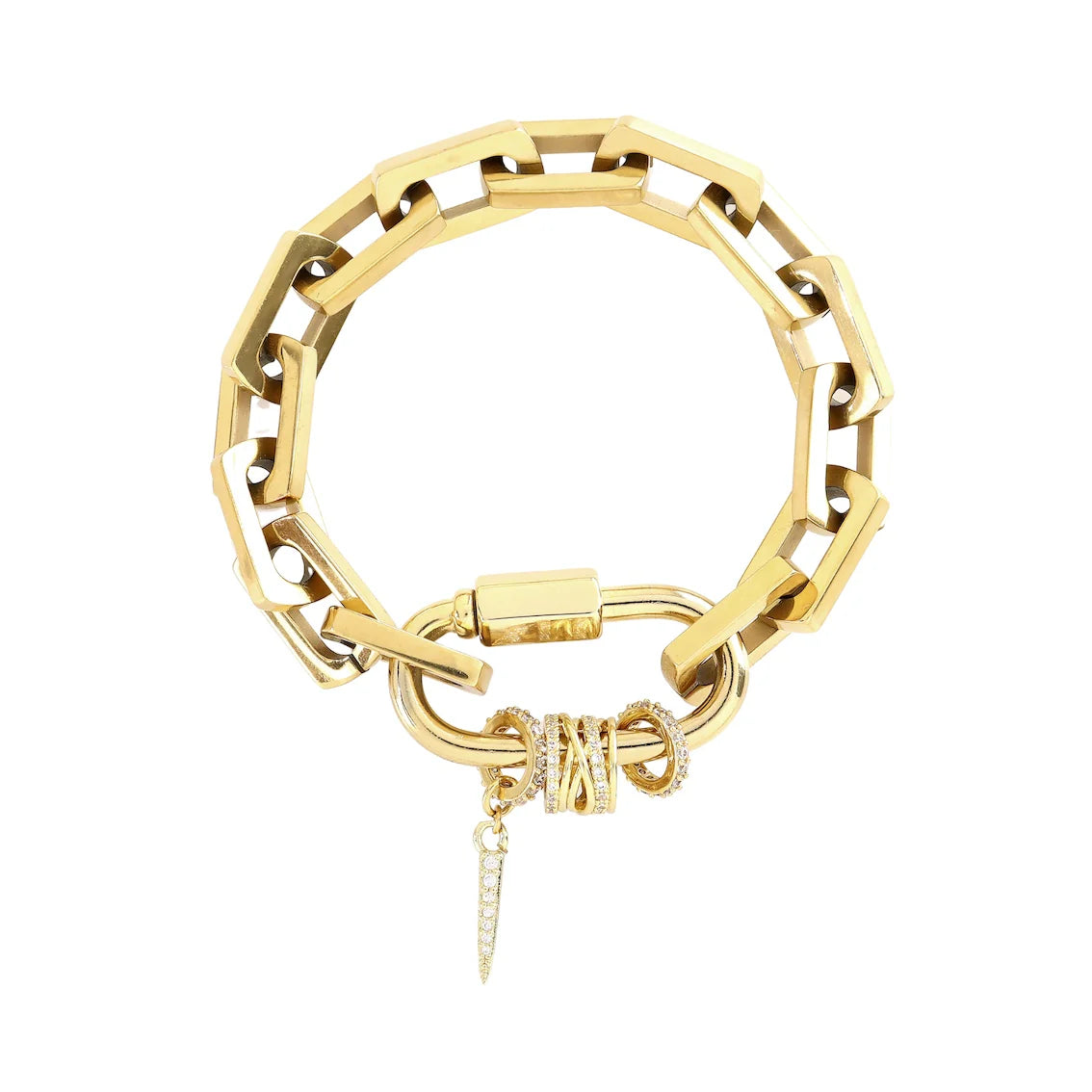 Luxe Link Charm Bracelet