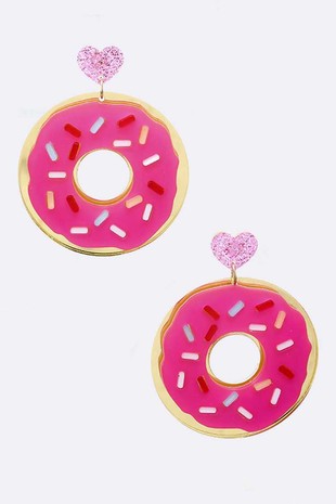 Donut Earrings