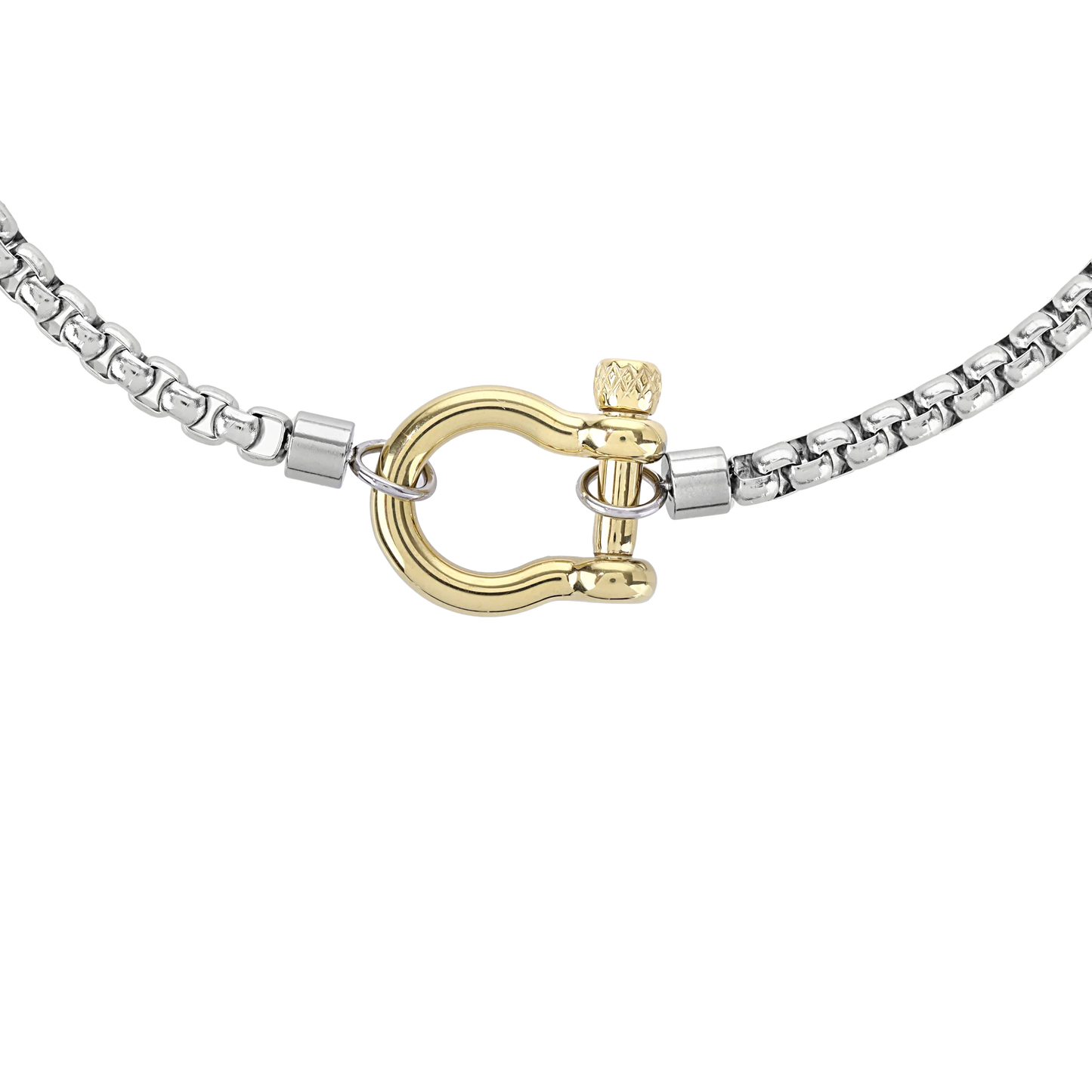 Luxe Lock Chain Necklace