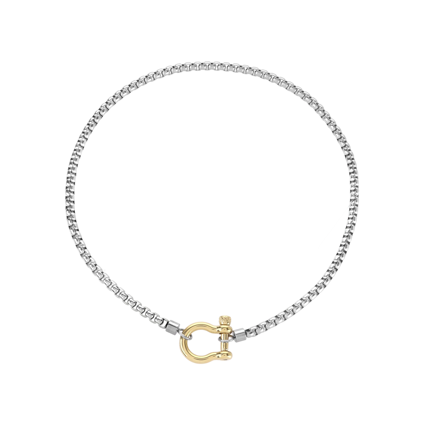Luxe Lock Chain Necklace