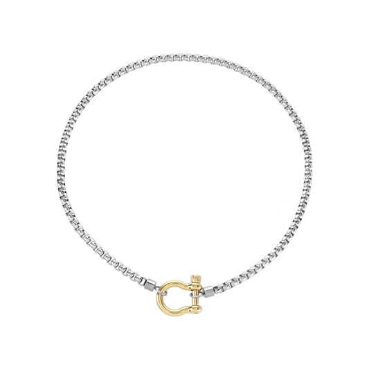 Luxe Lock Chain Necklace