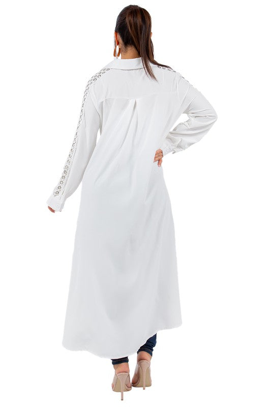 LONG DRESS SHIRT WHITE