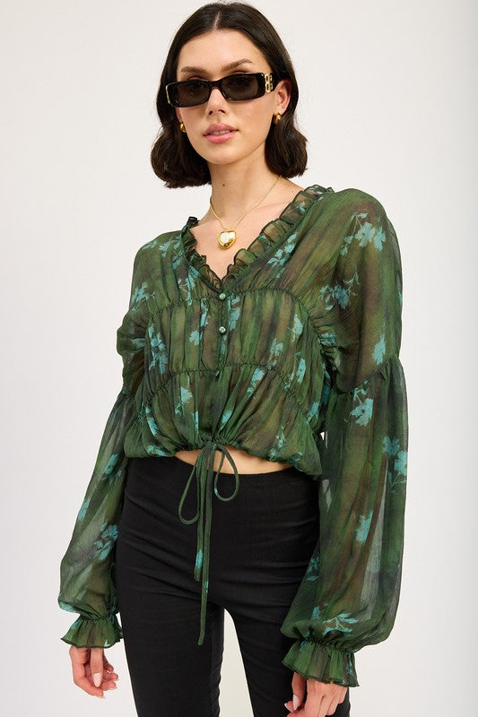 Hunter blouse