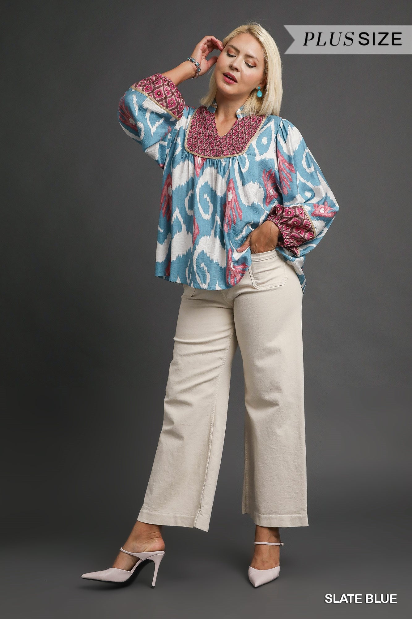 Ikat Print Boho