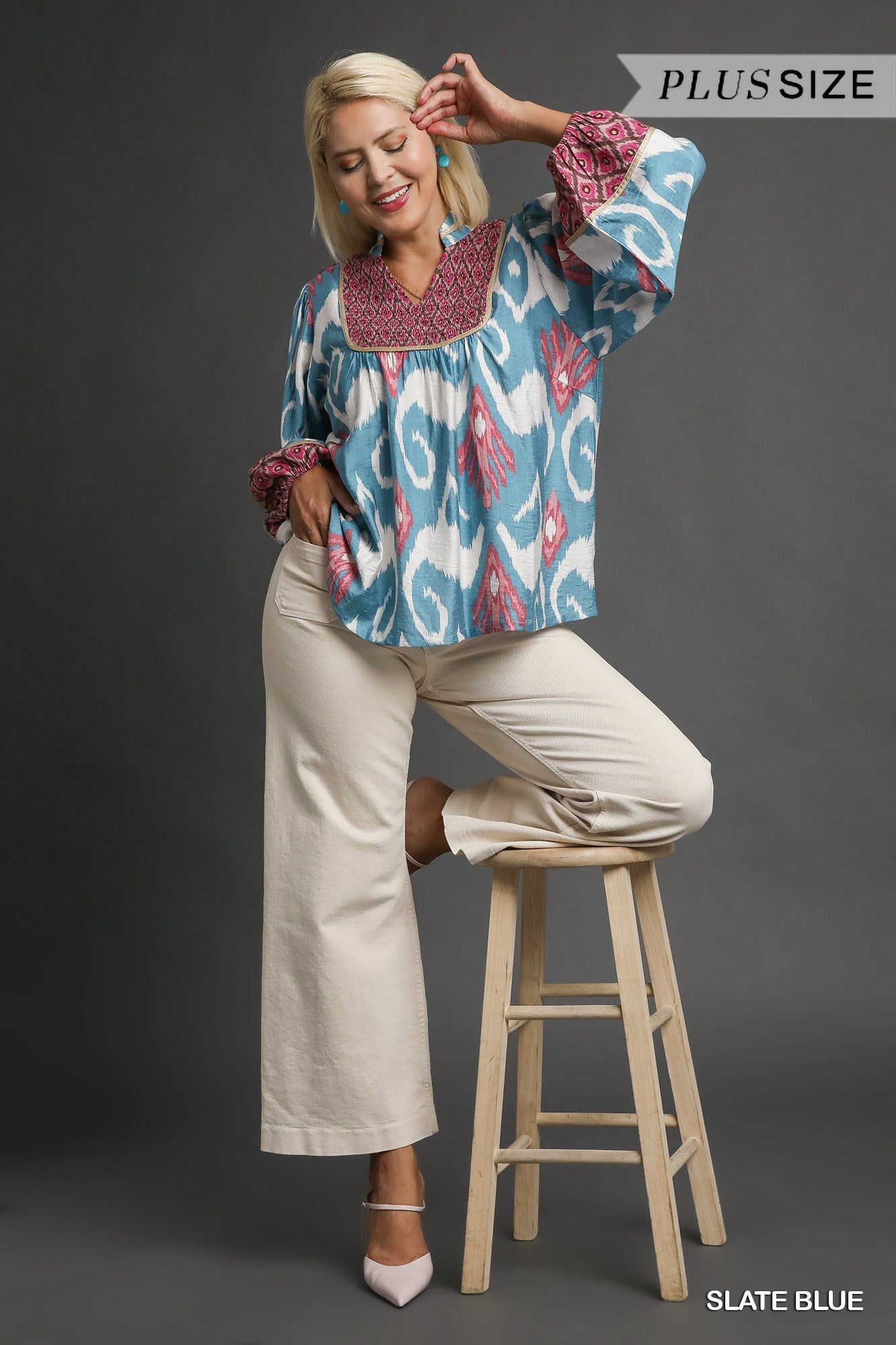 Ikat Print Boho