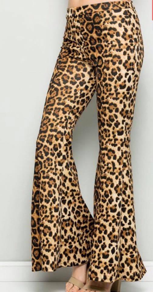 Animal print plus pant