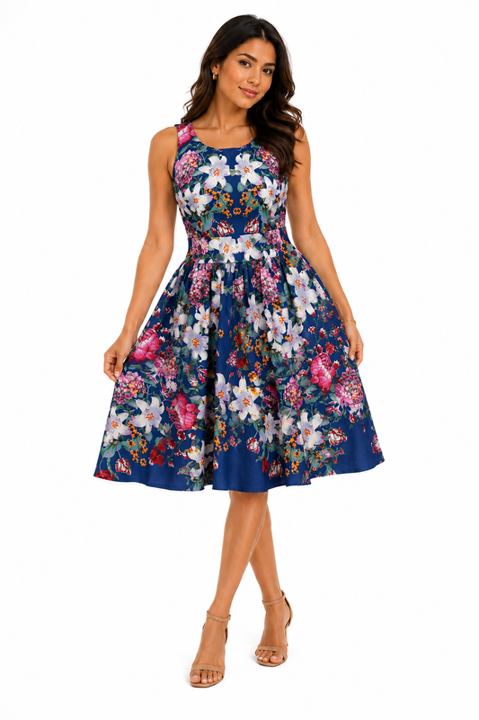 Painted Petals Dress