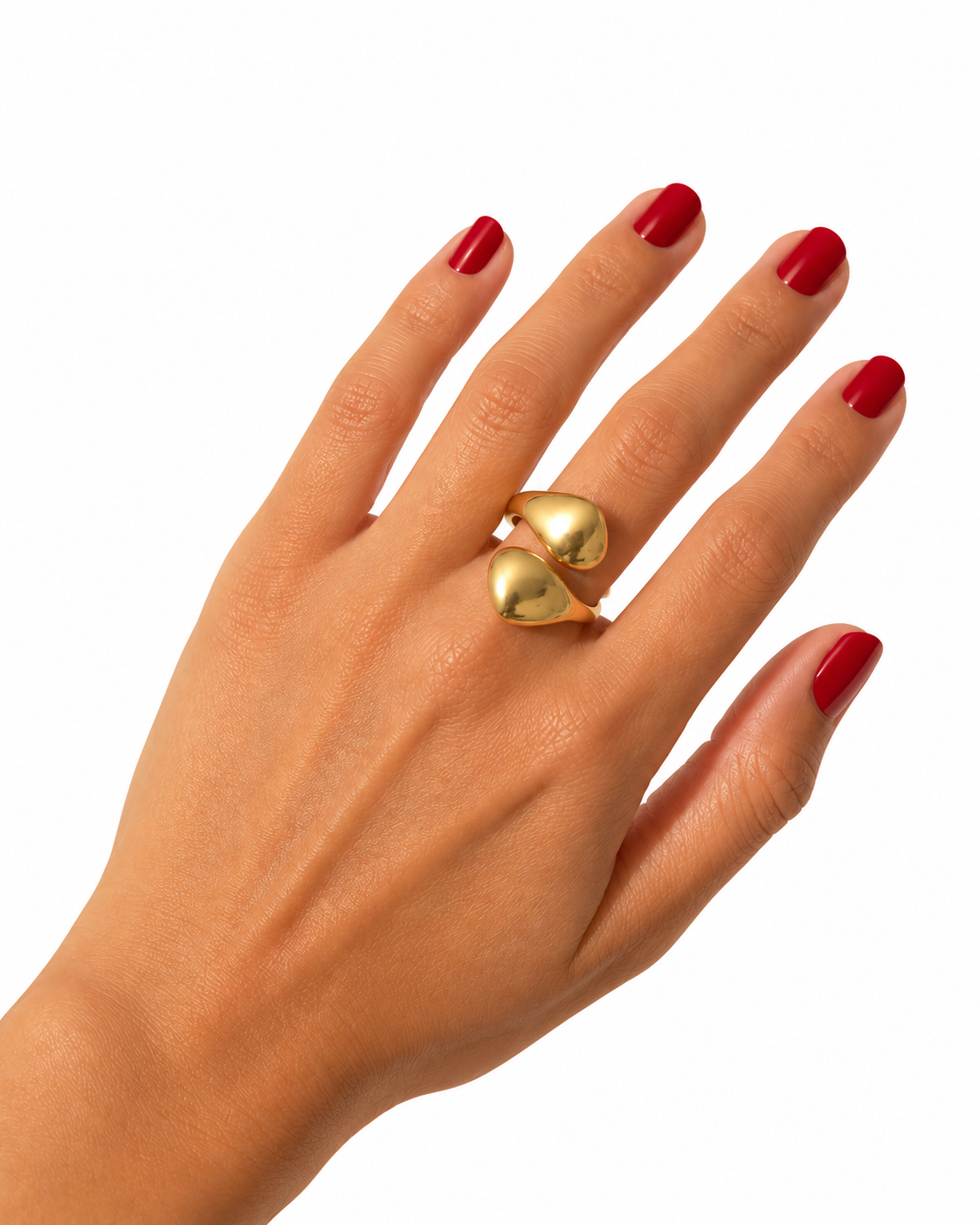 Golden Duo Ring