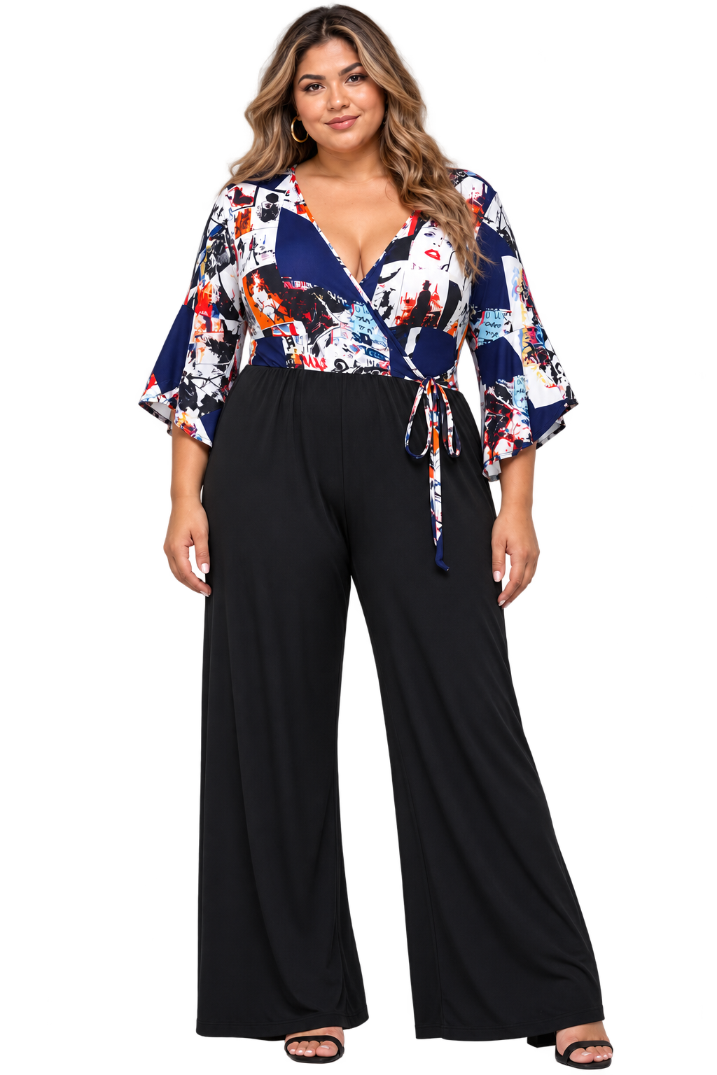 City Muse Graphic Jumpsuit