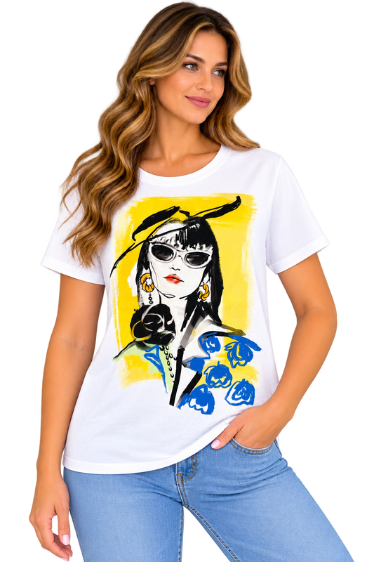 The Muse Artistic Graphic Tee,