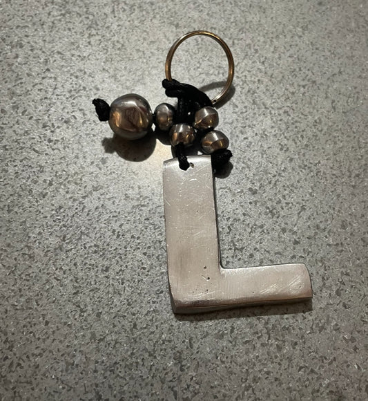 " L " Keychain