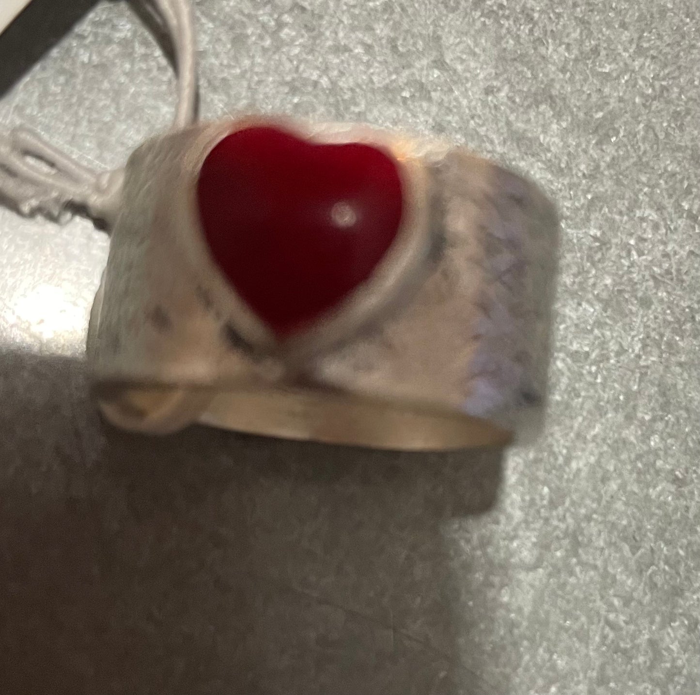 Red Heart Ring