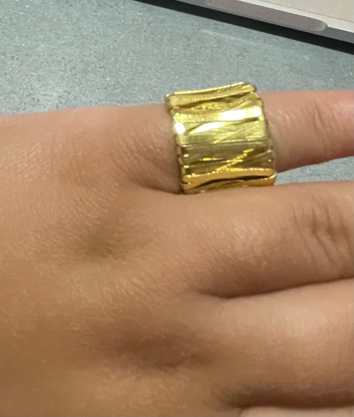 Gold Trap Ring