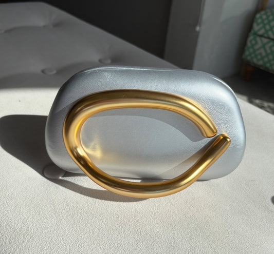 Auréa Clutch – Silver