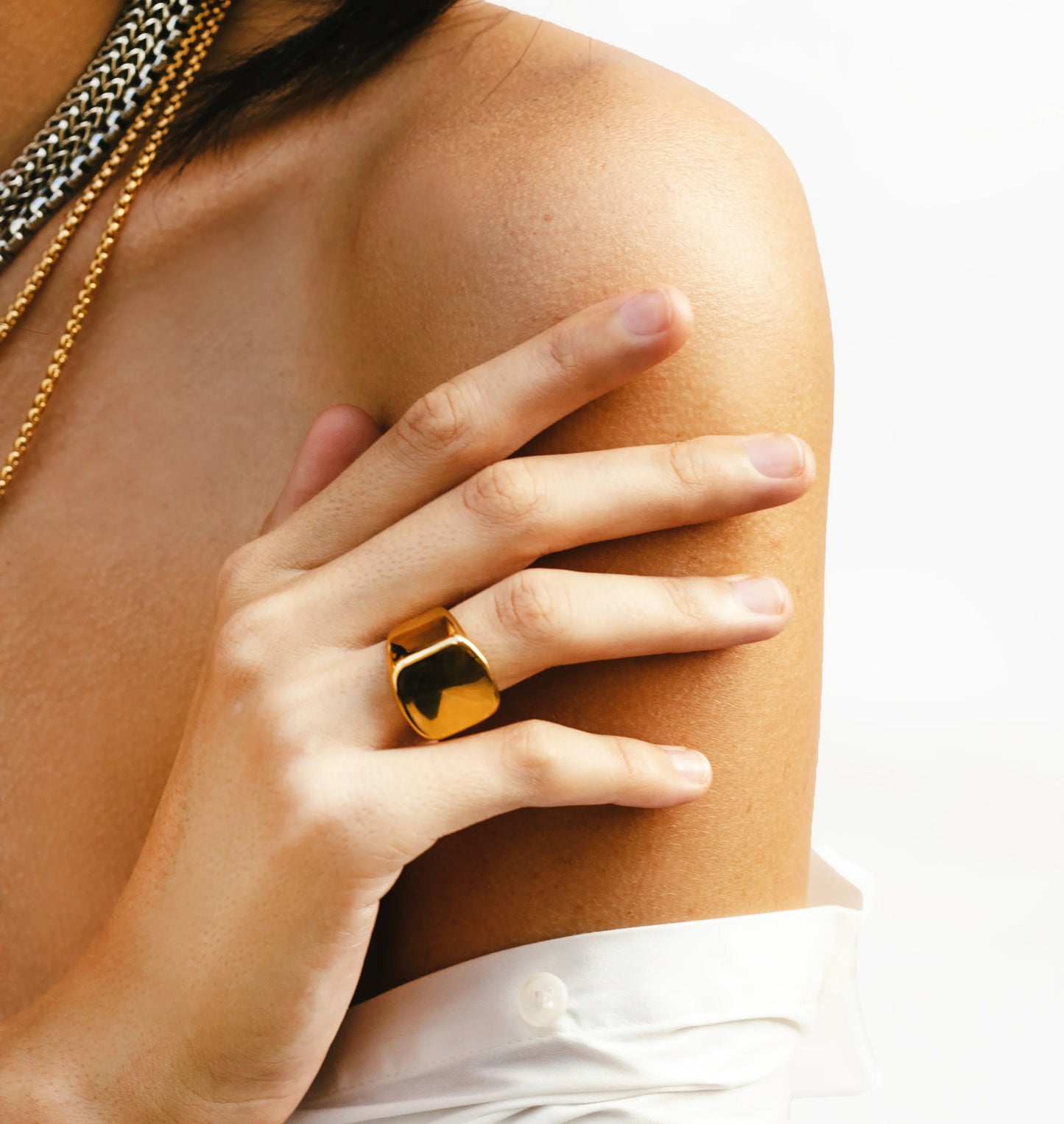 Forever Gold Signet Ring