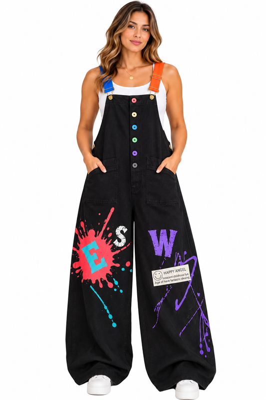 Urban Canvas Baggy Overalls
