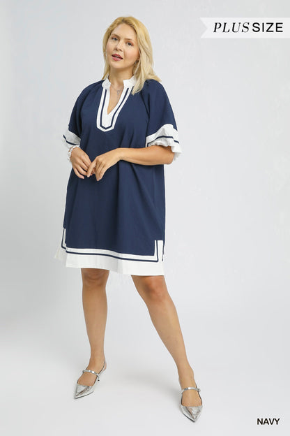 NAVY / WHITE COLORBLOCK