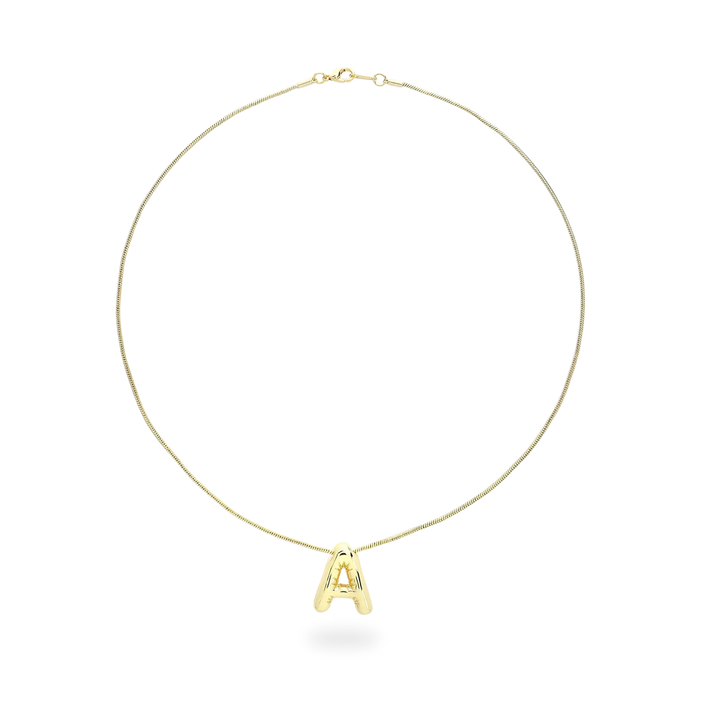 Balloon Letter Necklace