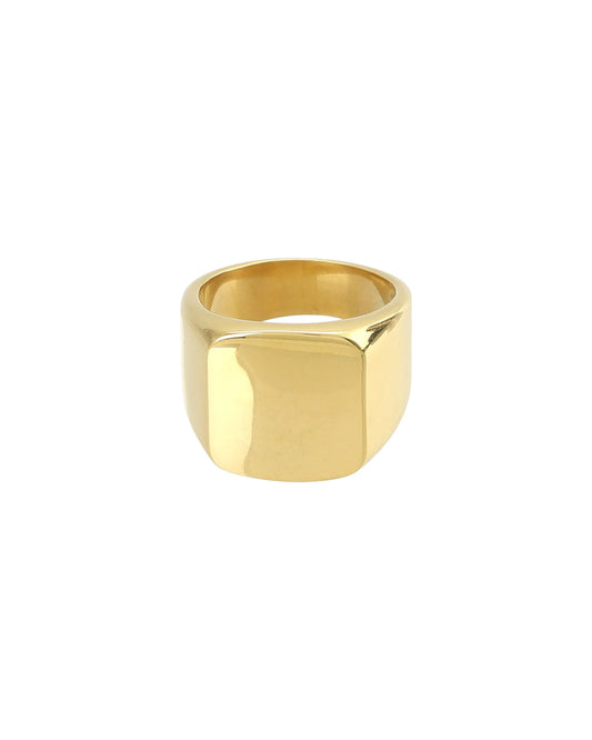 Forever Gold Signet Ring