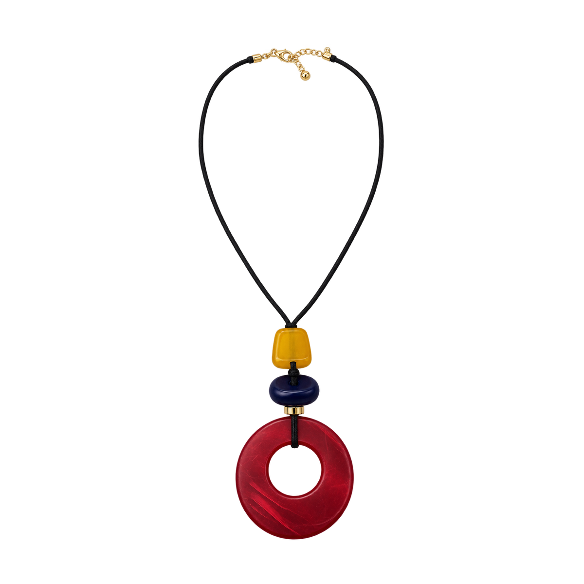 Modern Muse Geometric Long Necklace