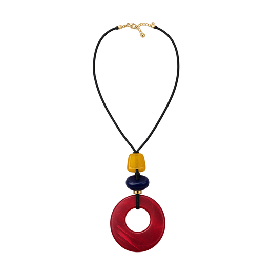 Modern Muse Geometric Long Necklace