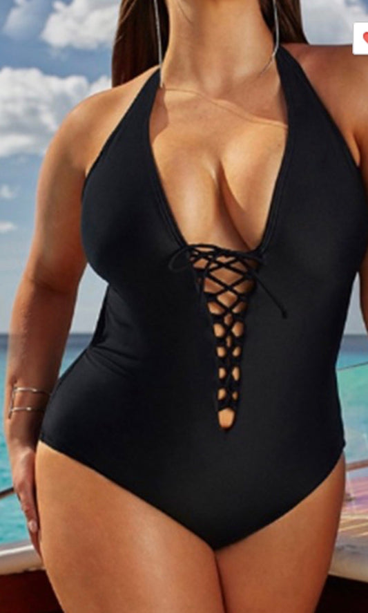 Black one piece